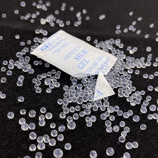 Food Grade Silica Gel Desiccant Packets, 2 Gram 250Pcs Desiccant Packs for Moisture Control, Rechargeable Silica Gel Packets Moisture Absorbers for Storage - Image 2