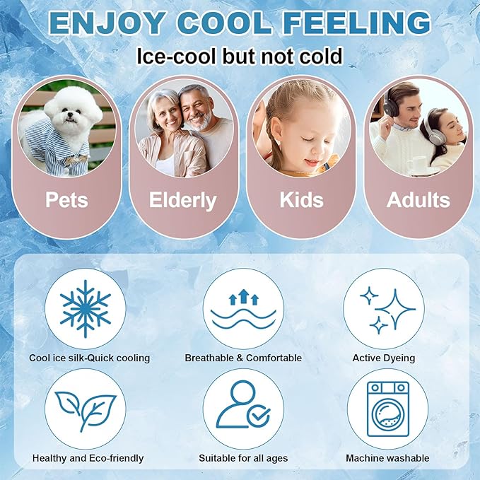 OTOB Cooling Dog Couch Cover Ice Silk Fiber, Washable & Non Slip Sofa Slipcovers Protector Mat, Soft Couch Cover Cooling Mat, Durable Pet Friendly Furniture Covers(Pink, 43"*94") - Image 2