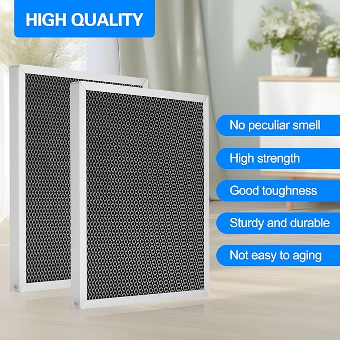 5443 Washable Dehumidifier Filter MERV 8 Replacement for Aprilaire Whole-House Dehumidifiers Models 1830, 1830CS, 1830W, 1830Z, 1850, 1850CS, 1850D, 1850W, 1850Z, 1852 Dimensions 10"x12"x1", 2 packs - Image 4