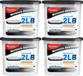 Vacplus Moisture Absorber Buckets – Large Capacity Dehumidifier and Humidity Absorber for Closet, Basement, Bathroom, RV, and Storage Areas, Activated Carbon, 2 lbs, 4 Pack by Vacplus