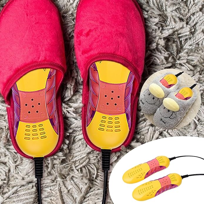 Electric Shoe Dryer, Ski Boots Dryer, Shoe & Boot Warmer for Sweaty Sneakers Trainer Shoes with Timer - Image 4