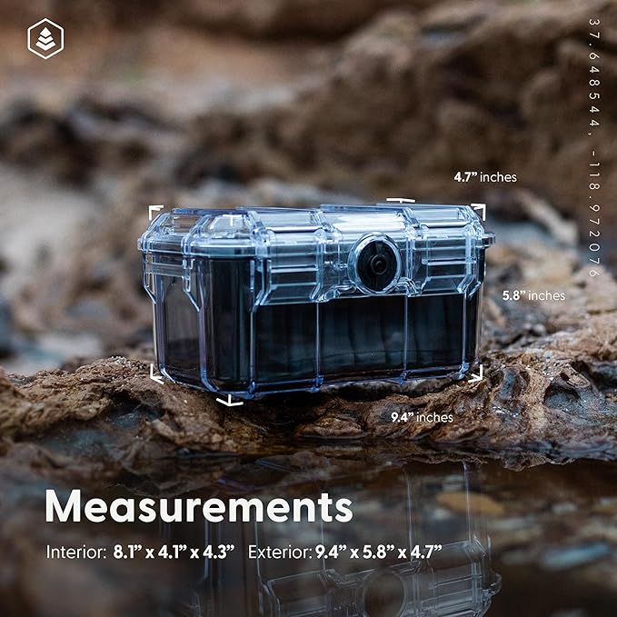 Evergreen 58 Waterproof Dry Box Protective Case - Travel Safe/Mil Spec/USA Made - for Cameras, Lenses, Phones, Pistols, First Aid, Boating, Water Sports, Tacklebox, Ammo Can, Deck Boxes - Image 6