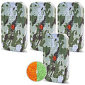 40 Gram Gun Safe Dehumidifier Camouflage, Rechargeable Desiccant Canister Dehumidifier Bags, Reusable Silica Gel Packets Moisture Absorbers for Car, Bathroom, Basement [4PACK] by Wisesorb