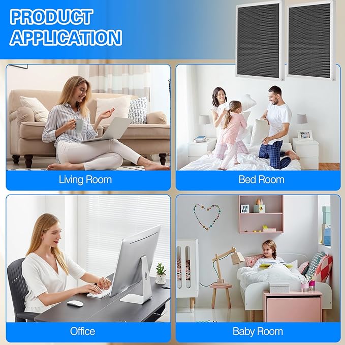5443 Washable Dehumidifier Filter MERV 8 Replacement for Aprilaire Whole-House Dehumidifiers Models 1830, 1830CS, 1830W, 1830Z, 1850, 1850CS, 1850D, 1850W, 1850Z, 1852 Dimensions 10"x12"x1", 2 packs - Image 7