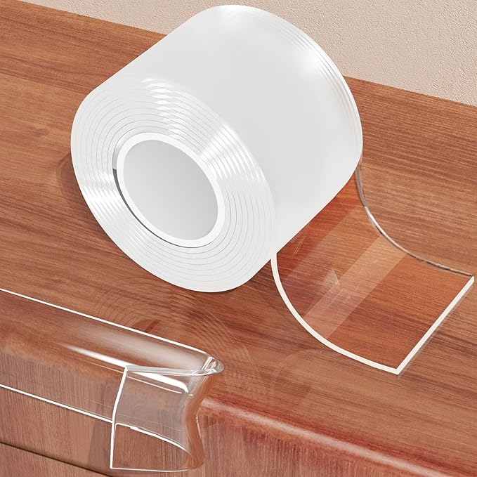 2.6 in x 9.84 FT,Clear Soft Corner Protectors for Furniture Strip,Sharp Edge & Table Bumper,Window Edge,Wall Protector, Soft Corner Guards Safe for Proof,Table Corner Protectors in Family by Unknown