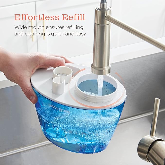 Cool Mist Humidifiers for Bedroom - 2.2L Water Tank, Baby, Office, Quiet Ultrasonic Air Vaporizer, Adjustable Mist Level, 360 Nozzle Rotation, Auto-Shut Off, Large Area Humidifier Easy Fill and Clean - Image 5