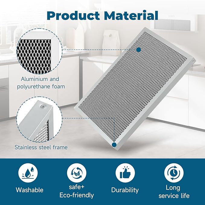 2-Packs 5695 Washable MERV 8 Dehumidifier Filter 8x12x1 Compatible with AprilAire Whole-House Models 1820 1820Z E070 E070KZ E070KZM E070N E070T E070Z Replacement Filter - Image 5