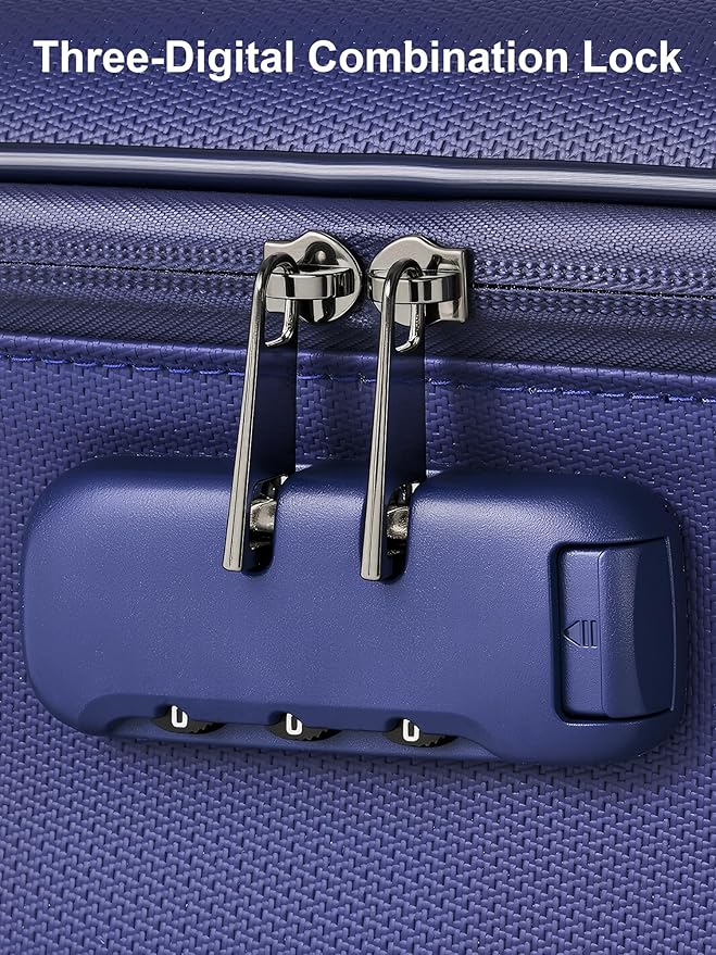 SMARTAKE Fireproof Document Box with Lock, Hard Case Waterproof Safe Box File Organizer, for Important Documents Papers Passports Certificates Laptop Money Safe Storage, Blue (15x11.5x5.5 Inch) - Image 8