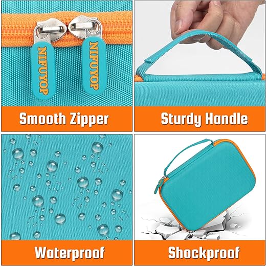 Case Compatible with 3Doodler Start+ Essentials (2024 2023) 3D Pen Set for Boy & Girls, Art Activity Set Educational STEM, Travel Carrying Case for 3D Printing Filament Refill and USB Cable (Box Only) - Image 6