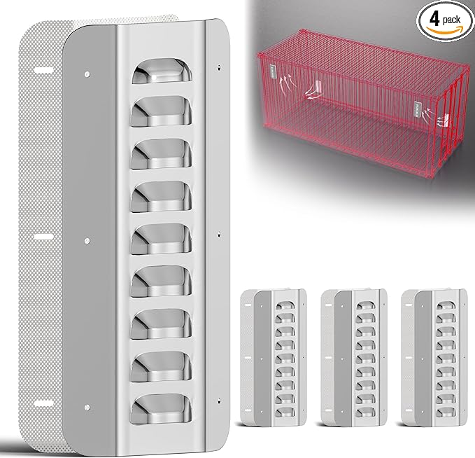 4pcs Shipping Container Vent, Shipping Container Vents for Preventing Condensation and Excessive Heat in 20 Ft New and Used Sea Cans, Conex Container Accessories for Passive Ventilation by Yingsi-fty