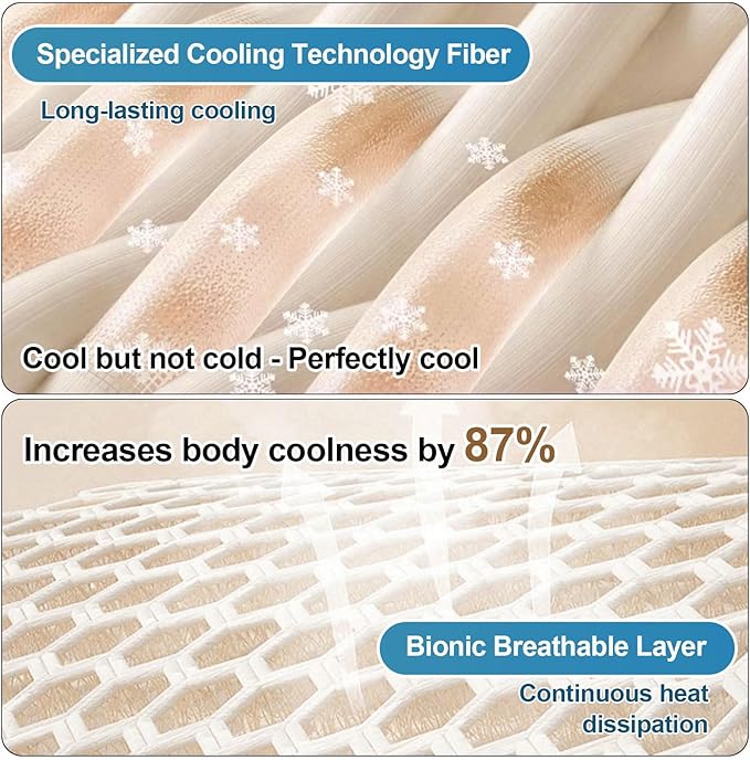 OTOB Cooling Dog Couch Cover Ice Silk Fiber, Washable & Non Slip Pet Mat Sofa Slipcovers, Soft Dog Bed Couch Covers Cooling Mat, Durable Pet Friendly Furniture Protector All Seasons (Khaki, 28"*59") - Image 5