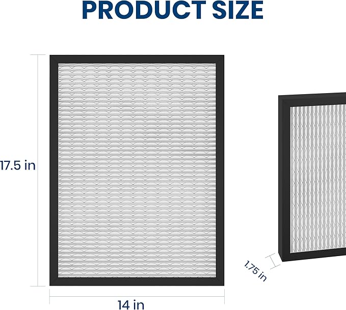 4 Packs 14 x 17.5 x1.75 MERV 13 Replacement Dehumidifier Filter for Santa Fe Advance90, Advance100, Advance120, Honeywell DR90 & DR120 Dehumidifier Models - Image 4