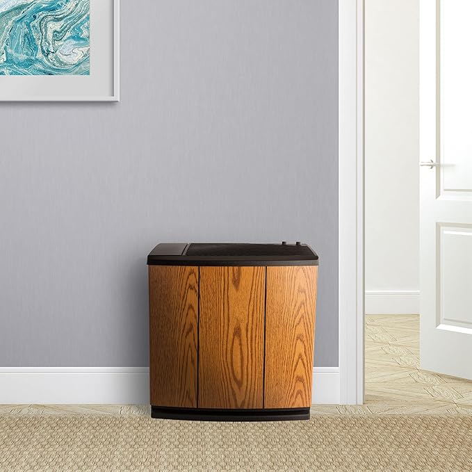 AIRCARE Digital Whole-House Console-Style Evaporative Humidifier (Light Oak) - Image 3