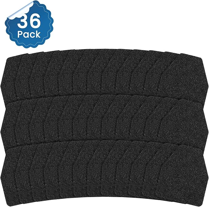 36Pack Commercial Urinal Mats, Non-Slip Urinal Floor Mat for Men's Bathroom, Washable Rubber Urinal Pads for Business Bathroom - Image 4