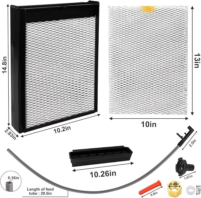 4837 Humidifier Maintenance Kit, No. 35 Water Panel Humidifier Replacement Filter, Fits for April-aire Whole Home Humidifier Models:560, 560A, 568 - Image 2