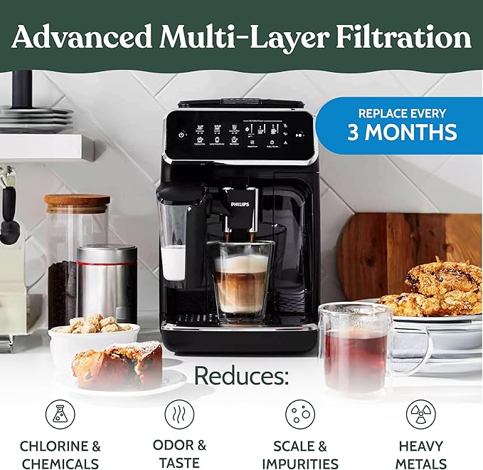 Roobi Compatible Philips Water Filters. Specially Designed for Philips Coffee Machines, Carbon Neutral Aqua Clean Water Filters. 2 Pack, 6 Months Supply. - Image 6
