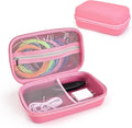 Case Compatible with 3Doodler Start+ Essentials for 3D Pen Set for Kids, Carrying Holder Fit for Printing Pens, Storage Organizer for Printing Filament Refill, Micro-USB Charger (3D-04B-Pink) by TATAVR