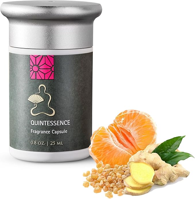 Home Diffuser - Luxury Hotel Fragrance Capsule - Quintessence - Frankincense, Mandarin, and Ginger - Grounding and Relaxing Premium Scent by Unknown