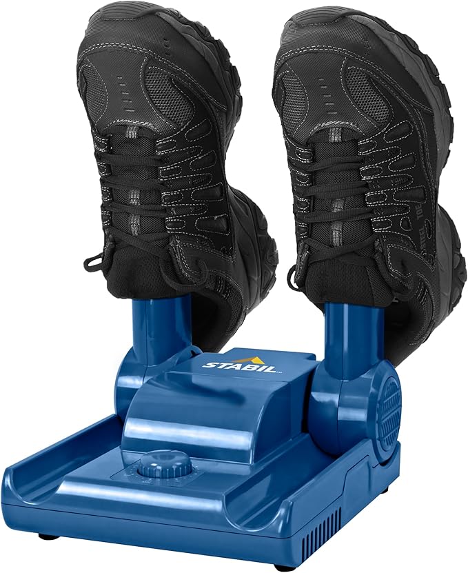 DRYGUY Stabil Dryer for Boots, Shoes, & Gloves with Articulating Ports, Blue - Image 4