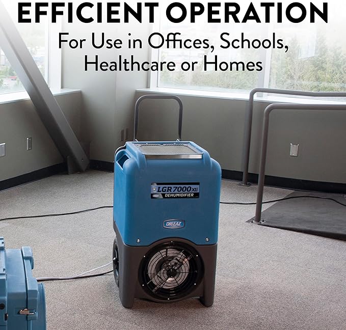 Dri-Eaz LGR 7000XLi Commercial Dehumidifier with Pump F412, 29 Gal, Industrial Dehumidifier - Image 4