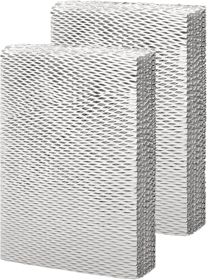 HASMX 2-Pack Replacement Humidifier Filter Pads for Honeywell HE250, HE250A, HE-250, HE-250A Humidifiers, 10" x 13" x 1-5/8" Humidifier Water Pad Filters Replace Part Numbers: RP3162, A35W by HASMX
