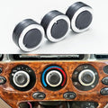 TOPINSTALL Custom 3PCS AC Climate Control Switch Knobs Compatible with 2000-2006 Toyota Tundra Accessories, Air Conditioning AC Heater Blower Fan Control Knobs Replaces 55905-0C010 559050C010 by TOPINSTALL