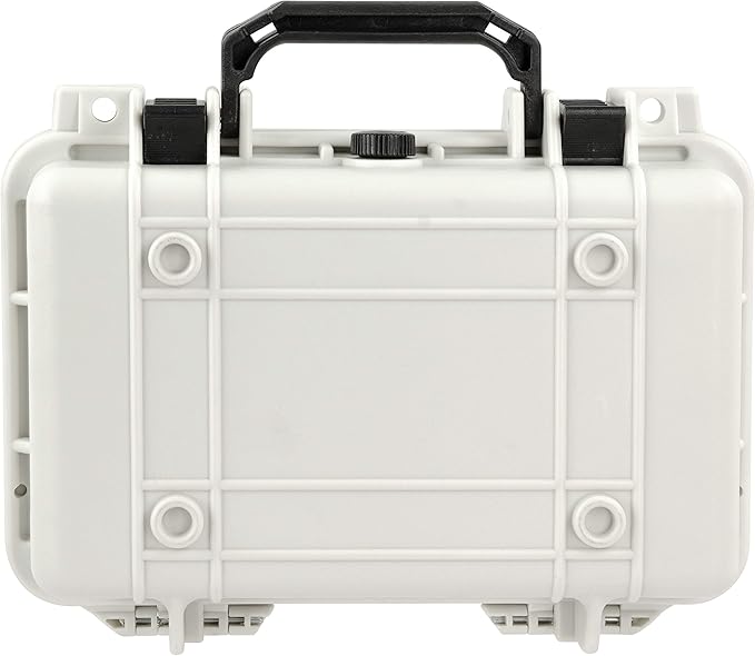 Eylar Protective Gear and Camera Hard Case Waterproof Dry Box with Foam 11.6 Inch 8.3 Inch 3.8 Inch (White) - Image 5