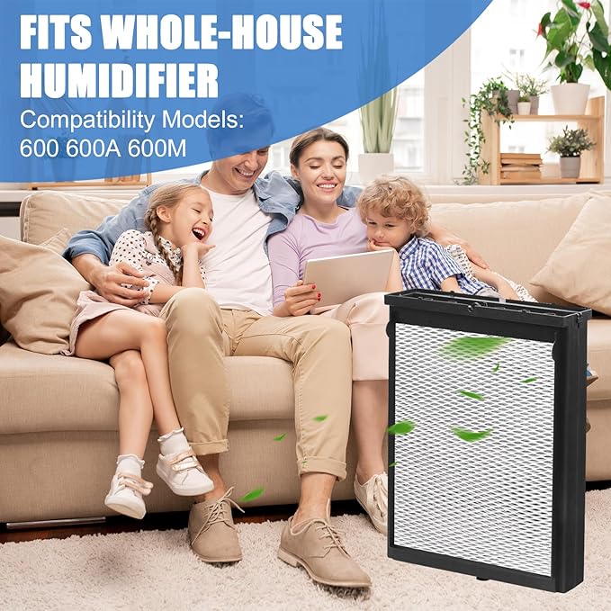 4839 Humidifier Filter Maintenance Kit Compatible with Aprilaire Whole Home Humidifier Models 600, 600A, 600M Humidifier Parts & Accessories,Model No. 35 Water Panel - Image 3