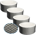 Podoy HWF62 Humidifier Filter Compatible with Holmes Sunbeam Humidifier Filter A, Replace HWF62 HWF62CS HWF62D SCM1100 SCM1701 SCM1702 SCM1762 SF212 HM1300 HM1761 (4 Pack) by PodoyDirect