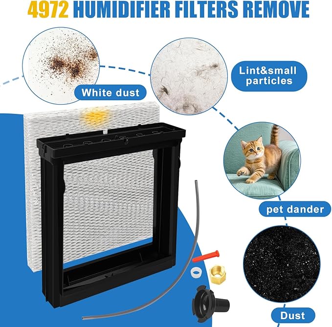 4792 Humidifier Maintenance Kit for Humidifier 500, 500A, 500M Whole-House Humidifier Filter, with Water Panel Model No. 10 Humidifier Replacement Parts - Image 6