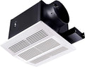 Tech Drive Bathroom Ventilation and Exhaust Fan with Humidity sensor,110CFM 0.8 Sones with 6inch Duct by TechDrive