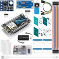 ESP8266 Weather Station and Weather Instrument Kit,NodeMCU ESP8266 Integrated 0.96'' OLED Board DHT-11 Temperature Humidity BMP-180 Atmospheric Pressure BH1750 Light Sensor for Arduino IoT Starter by ideaspark