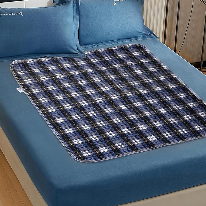 Non-Slip Bed Pads for Incontinence Washable (36" x 52"|2 Pack),Waterproof Bed Pads,Adult Washable Incontinence Bed Pads for Adults,Dog,Kids - Image 5
