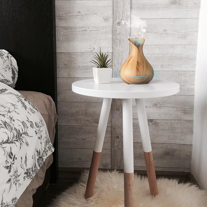 Smart WiFi Wireless Essential Oil Aromatherapy Diffuser - Works with Alexa & Google Home – Phone App & Voice Control - 400ml Ultrasonic Diffuser & Humidifier - LED & Timer Settings - Image 5