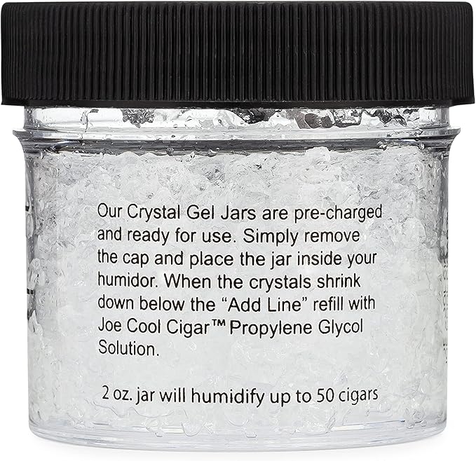 Crystal Gel Humidifier for Cigar Humidors (2 oz Jars) - 2 Pack - Image 3