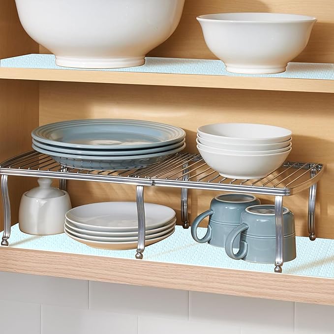 Shelf Liners for Kitchen Cabinets 20 Inch Wide X 20 Ft Non Adhesive Cabinet Drawer Liner Non Slip Water Oil-Proof Strong Grip Pantry Refrigerator Shelves Bathroom Drawer Mat Cupboard Closet Liner - Image 6