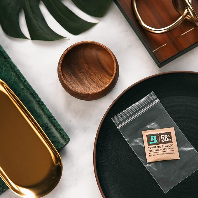Boveda 58% Two-Way Humidity Control Packs For Storing ½ oz of Product – Size 4 – 10 Pack – Moisture Absorbers for Small Storage Containers – Humidifier Packs – Hydration Packets in Resealable Bag - Image 2