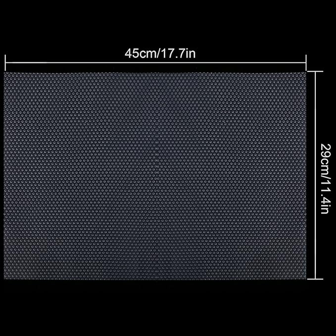 8 PCS Refrigerator Mats, EVA Refrigerator Liners for Shelves Washable Can Be Cut Fridge Shelf Liner Waterproof Fridge Pads Mat Drawer Table Placemats (Clear) - Image 5