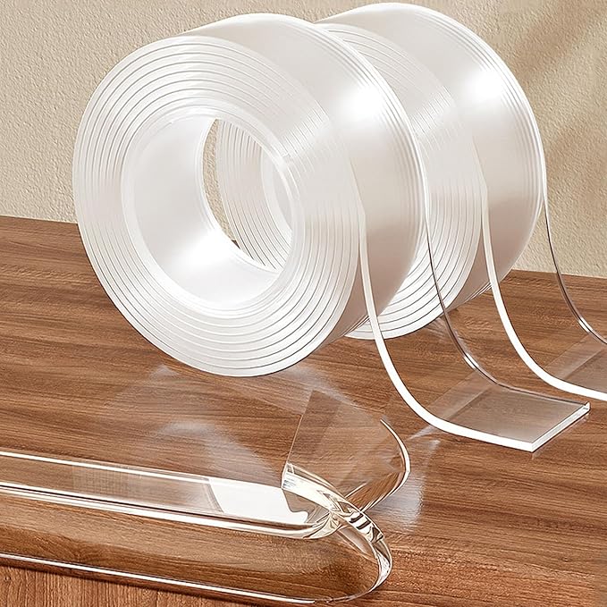 2 Rolls Clear Soft Corner Protectors for Furniture Strip,1.57 in x 13.12 FT,Sharp Edge & Table Bumper,Window Edge,Wall Protector, Soft Corner Guards Safe for Proof,Table Corner Protectors in Family by Unknown