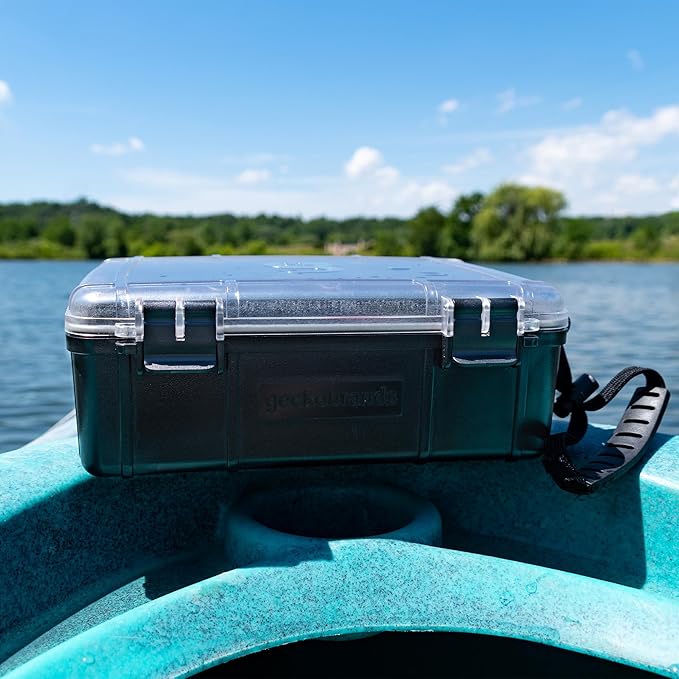 geckobrands Waterproof Dry Box with Silicone Liner – Durable, Dust-Proof, Crush-Proof Storage for Electronics and Gear - Image 6