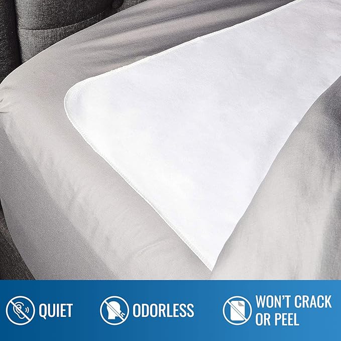 DMI Bed Pad Waterproof Sheet to be Used as a Mattress Protector, Pee Pad, Bed Liner, Incontinence Pad, Furniture Cover or Seat Protector, Not Reversible, Flat Fit, Machine Washable, 36 x 54 - Image 7