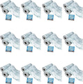 Drymate Premium Luxury Shelf & Drawer Liner, Thick Cushioned Fabric, Non-Adhesive, Absorbent, Waterproof, Slip-Resistant, Liners for Kitchen Cabinets (USA Made)(12”x59”)(24-Pack)(Light Blue) by Drymate