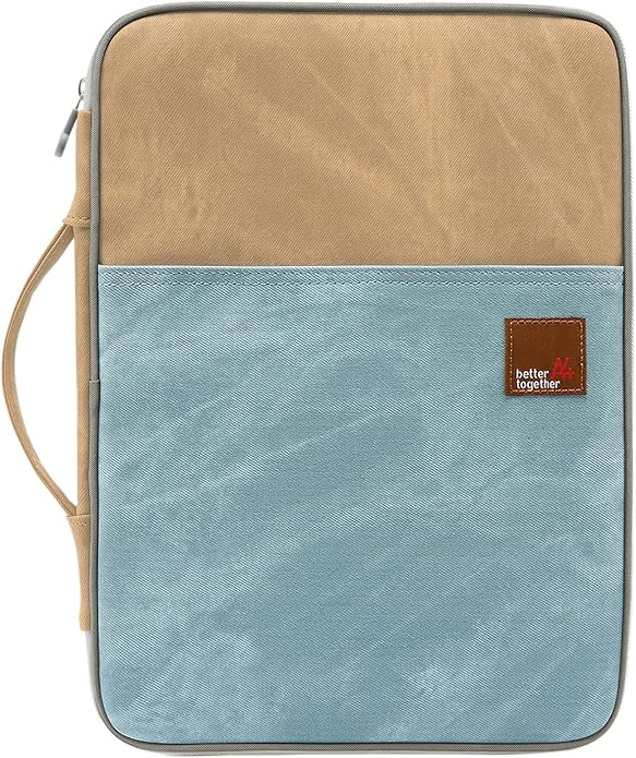 Document A4 Bag Case Waterproof Organizer Portfolio Office Travel Zipper Multi-Function Pouch by El-fmly