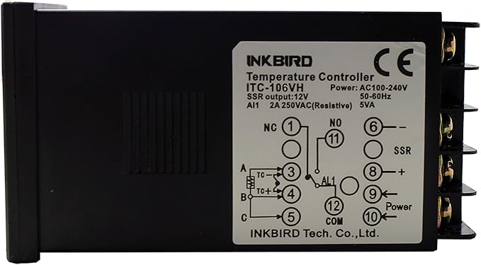 Inkbird ITC-106VH PID Temperature Thermostat Controllers Fahrenheit and Centigrade AC 100 to 240V for Sous Vide Home Brewing Oven Incubator - Image 2