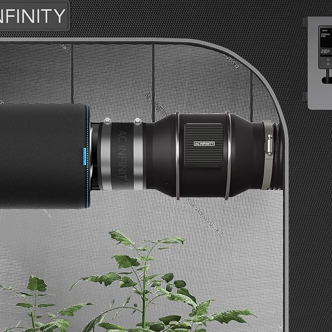 AC Infinity Noise Reduction Clamp 4-Inch, Duct Coupler with Stainless Steel Clamps, Flexible Rubber Coupling for Inline Fans and Carbon Filters in Growing and HVAC - Image 6
