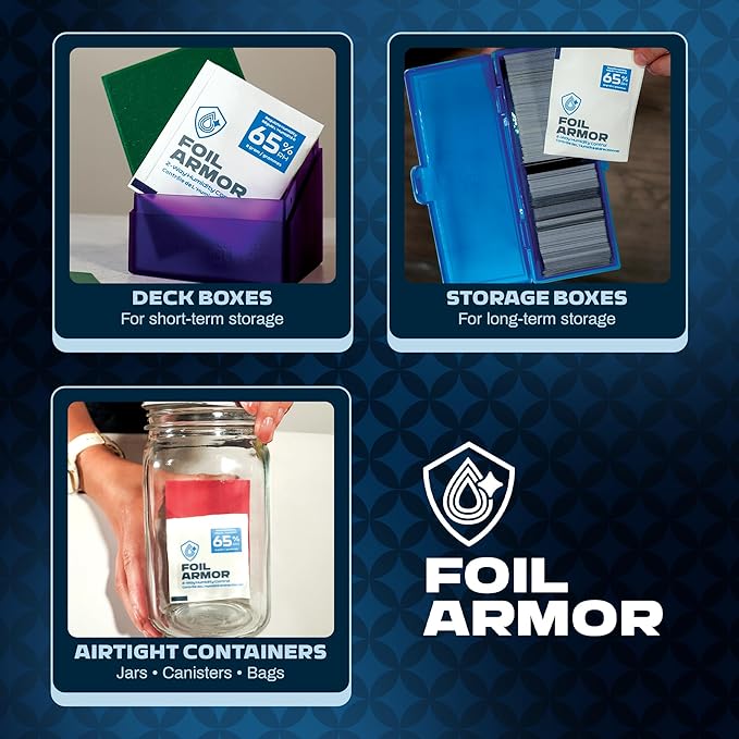 65% RH, 2-Way Humidity Control Packs for Trading Cards – 8g, Pack of 6 – Flatten Curled Foils, Preserve Collectible, Holographic, Rare & Sports Cards Storage Protection - Image 6