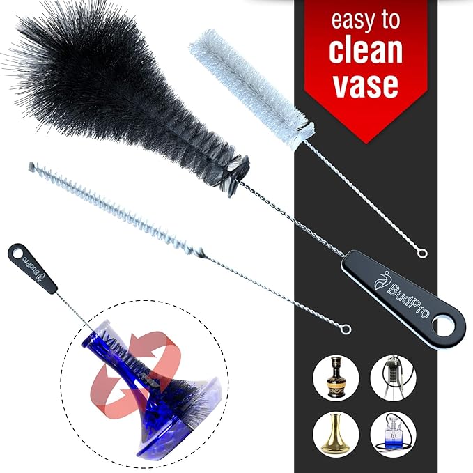 Hookah Brush Set Cleaning kit for Cleaning vases, Bottles etc - Image 2
