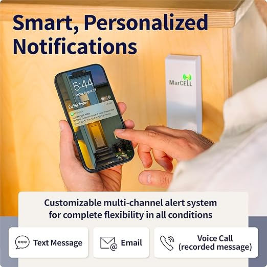 MarCELL Cellular Temperature, Humidity & Power Monitor (Verizon) - Made in The USA - RVs, Pet Safety Monitoring, Second Home Monitoring, Greenhouse Monitoring,- 24/7 Monitoring & Instant Alerts - Image 7