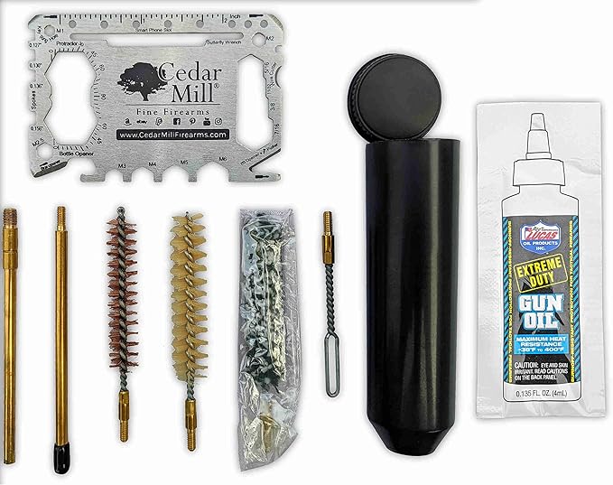 Rechargeable Desiccant Pack and Cedar Mill Fine Firearms Micro 9mm Gun Cleaning Kit - Image 7