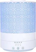 BlueHills 2500 ML XL Essential Oil Diffuser Aroma Humidifier with Timer for Large Home Decor Baby Rooms Big Huge 2.5 L Capacity Long Run Color Changing Lights Decorative Design High Mist White- F002 by BlueHills